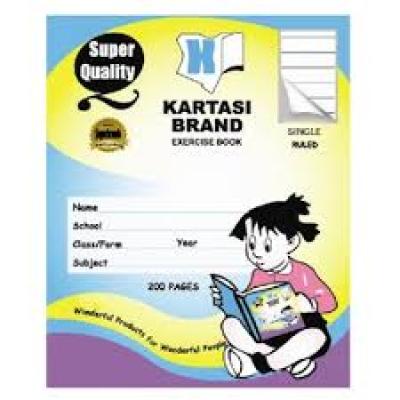 Kartasi A5 200 Pages Exercise Book Single Line